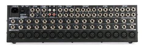 16CH COMPACT 4-BUS MIXER WITH HIGH-HEADROOM, LOW-NOISE DESIGN AND 3-BAND EQ